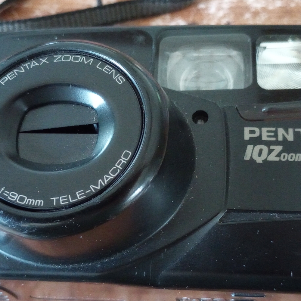 Pentax Black Digital Camera with Sleek Design